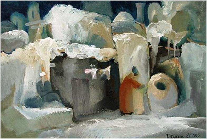 Ли Т. Рамадан. Хива № 3. Х., м., 40х61, 2005 г.