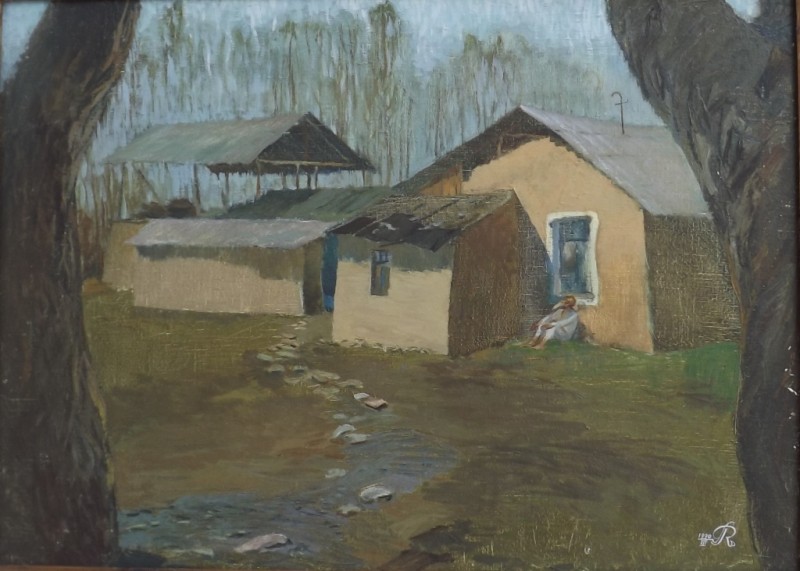 и ещё одна весна 60х80 см.2000г. х.м.