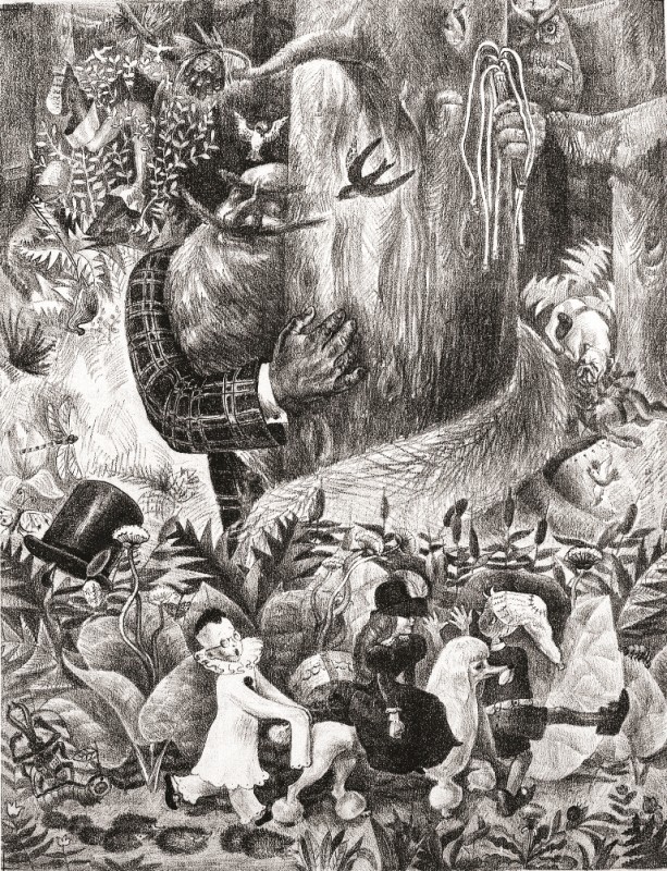 Золотой ключик. А. Толстой. Автолитография 1969 г.