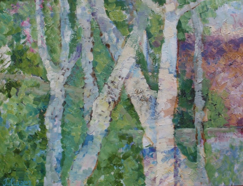Романс, 2013, холст, масло, 70x90