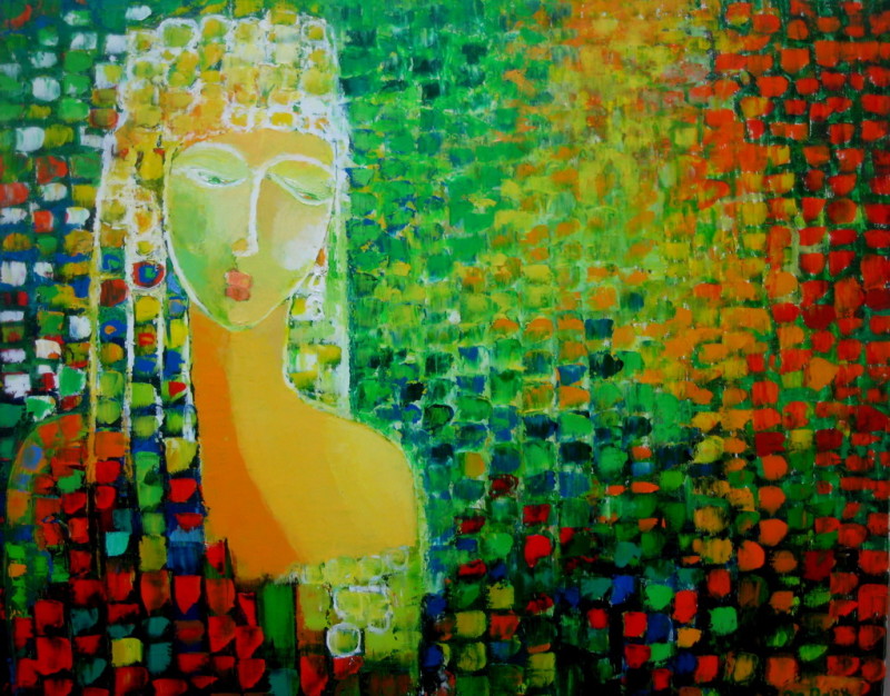 Михаил Пак. Юность (х.м. 100х80, 2009)