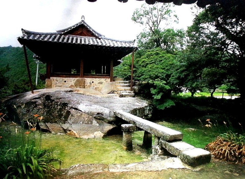 Cheongamjeong in Bongwha, Korea