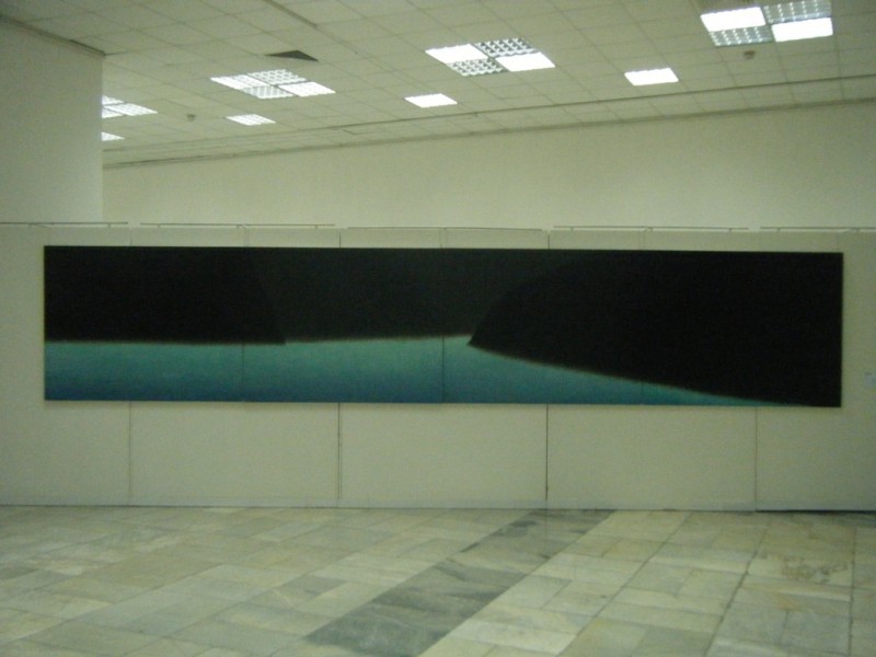 Ким Бо Хи. Без названия. Бумага, акварель. 126х162