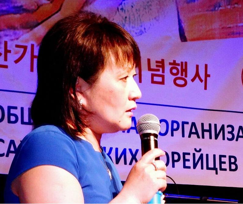 Председатель общественной организации разделенных семей сахалинских корейцев Пак Сун Ок