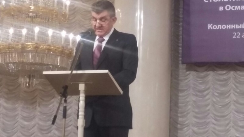 А. А. Абрамян открывает Вечер