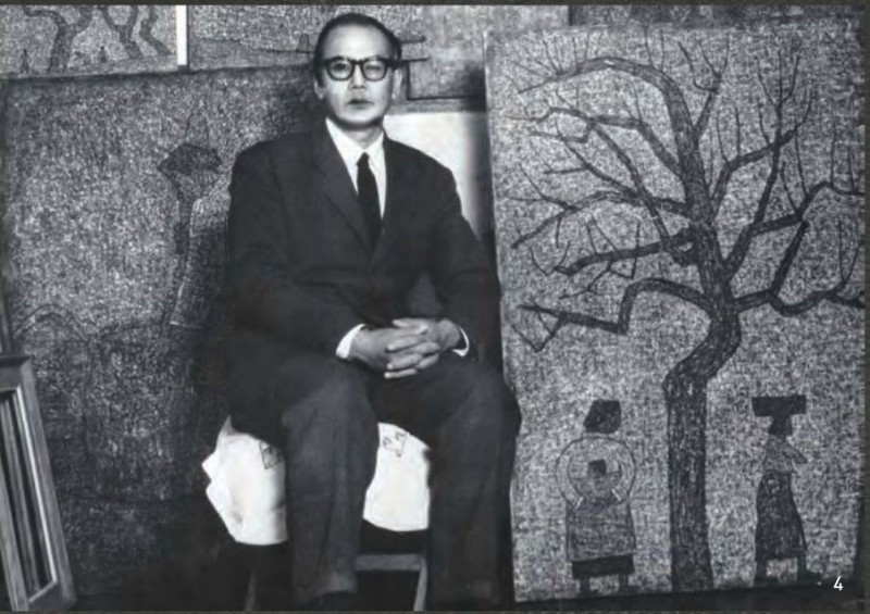 ПАк Сугын (1914-1965) в трудные послевоенные годы зарабатывал на жизнь тем, писал портреты американских военнослужащих, расквартированных в Корее.