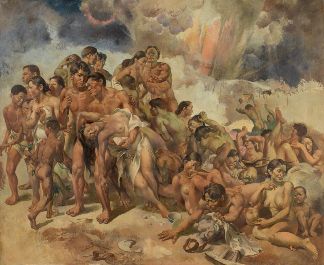, 1948년 추정, 캔버스에 유채, 177x216cm, 개인소장