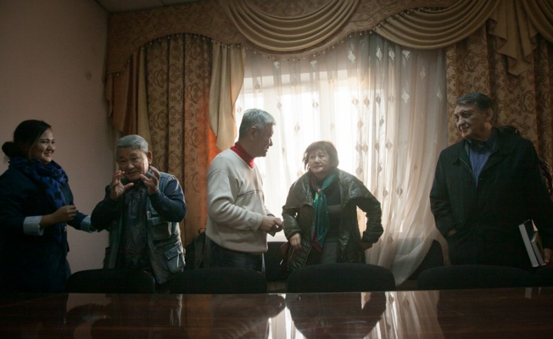 Хан В. В. и художник Лана Лим
