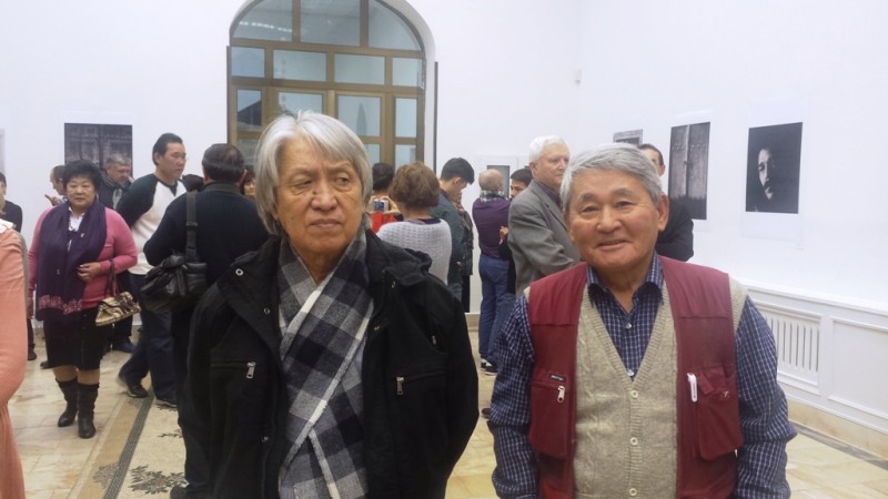 Художник Александр Ли и писатель Владимир Ким (Ёнг Тхек)