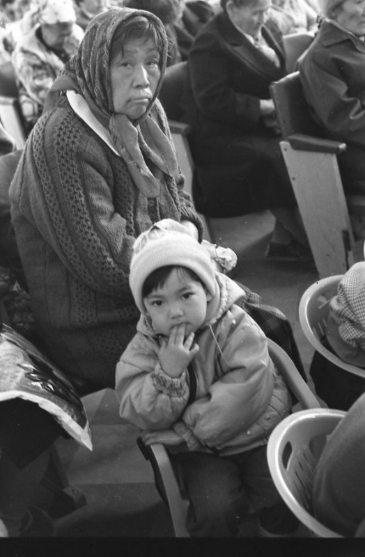 1994. Ургенч. В церкви.